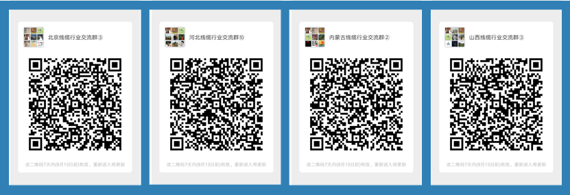 华北地区线缆行业微信交流群二维码